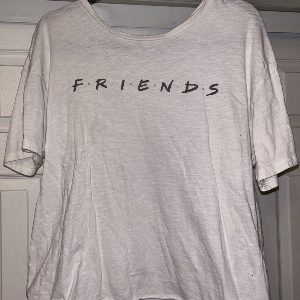 white Friends top